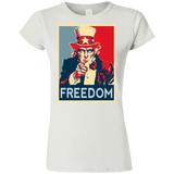 T-Shirts White / S Freedom Junior Slimmer-Fit T-Shirt