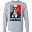 T-Shirts Sport Grey / S Freedom Men's Long Sleeve T-Shirt