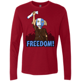 T-Shirts Cardinal / Small Freedom Men's Premium Long Sleeve