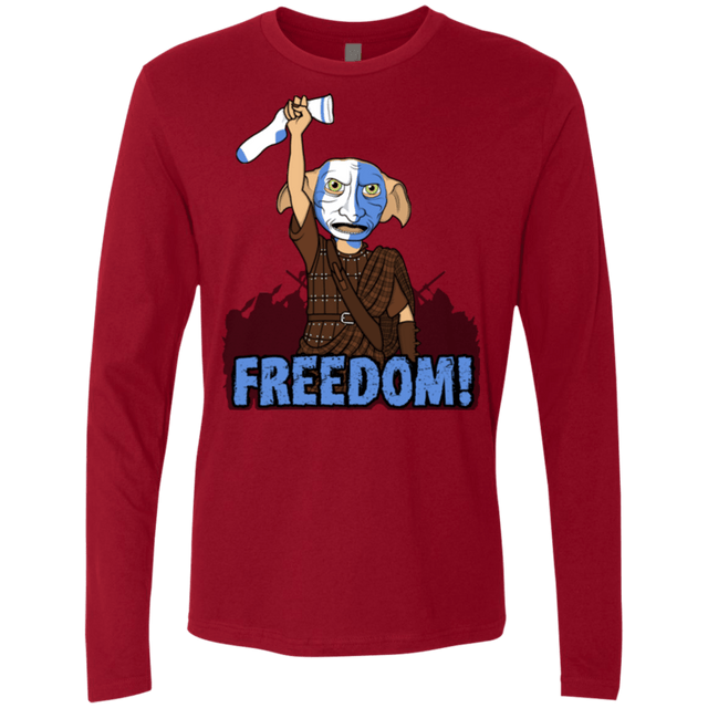 T-Shirts Cardinal / Small Freedom Men's Premium Long Sleeve