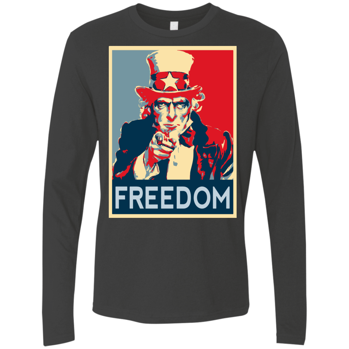 T-Shirts Heavy Metal / S Freedom Men's Premium Long Sleeve