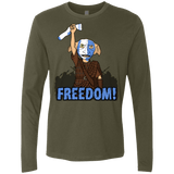 T-Shirts Military Green / Small Freedom Men's Premium Long Sleeve