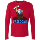 T-Shirts Red / Small Freedom Men's Premium Long Sleeve