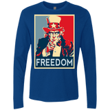 T-Shirts Royal / S Freedom Men's Premium Long Sleeve
