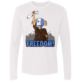 T-Shirts White / Small Freedom Men's Premium Long Sleeve