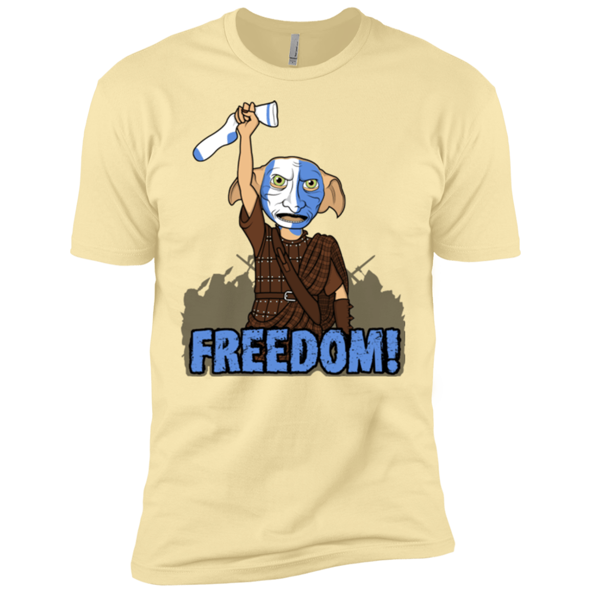 T-Shirts Banana Cream / X-Small Freedom Men's Premium T-Shirt