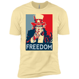 T-Shirts Banana Cream / X-Small Freedom Men's Premium T-Shirt