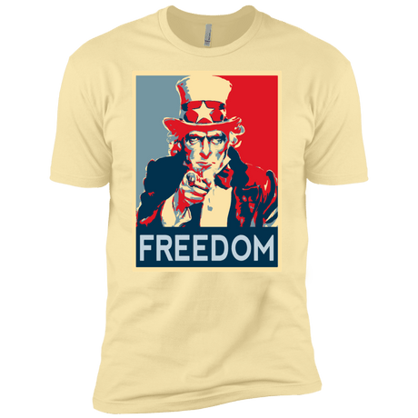 T-Shirts Banana Cream / X-Small Freedom Men's Premium T-Shirt