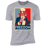 T-Shirts Heather Grey / X-Small Freedom Men's Premium T-Shirt