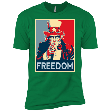 T-Shirts Kelly Green / X-Small Freedom Men's Premium T-Shirt