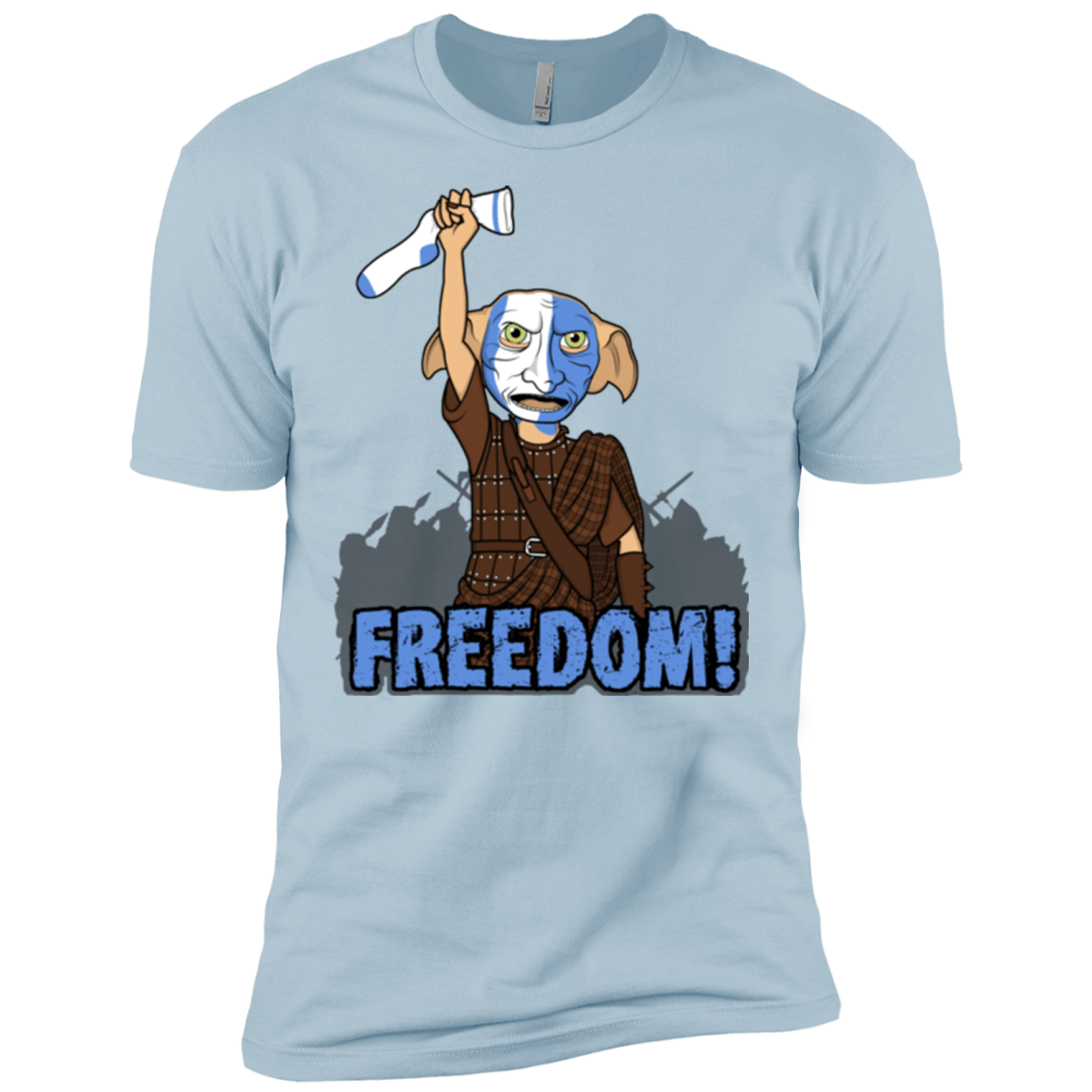 T-Shirts Light Blue / X-Small Freedom Men's Premium T-Shirt