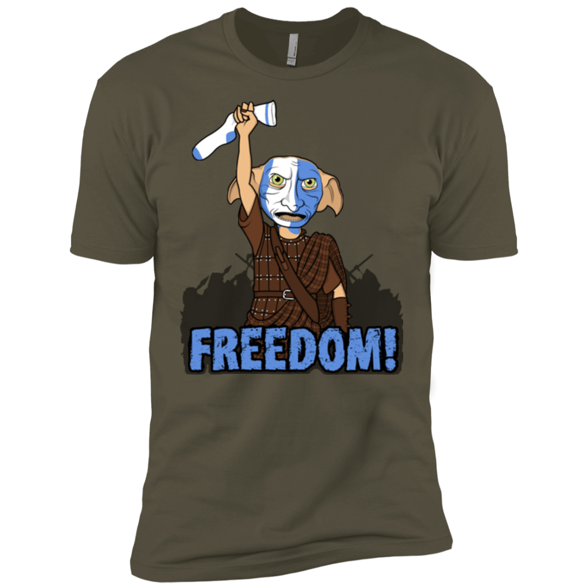 T-Shirts Military Green / X-Small Freedom Men's Premium T-Shirt