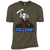 T-Shirts Military Green / X-Small Freedom Men's Premium T-Shirt