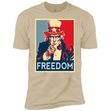 T-Shirts Sand / X-Small Freedom Men's Premium T-Shirt