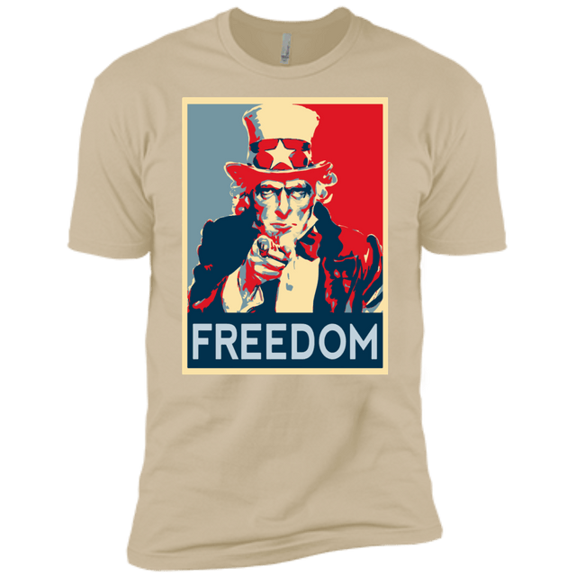 T-Shirts Sand / X-Small Freedom Men's Premium T-Shirt