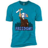 T-Shirts Turquoise / X-Small Freedom Men's Premium T-Shirt