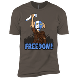 T-Shirts Warm Grey / X-Small Freedom Men's Premium T-Shirt