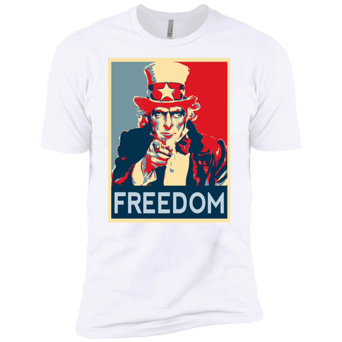 T-Shirts White / X-Small Freedom Men's Premium T-Shirt