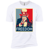 T-Shirts White / X-Small Freedom Men's Premium T-Shirt