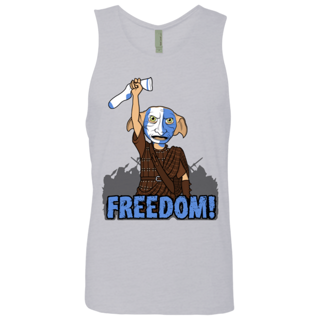 T-Shirts Heather Grey / Small Freedom Men's Premium Tank Top