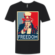 T-Shirts Black / X-Small Freedom Men's Premium V-Neck