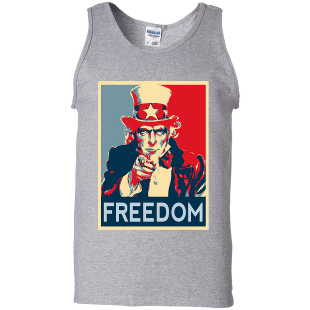 T-Shirts Sport Grey / S Freedom Men's Tank Top