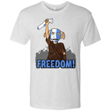 T-Shirts Heather White / Small Freedom Men's Triblend T-Shirt