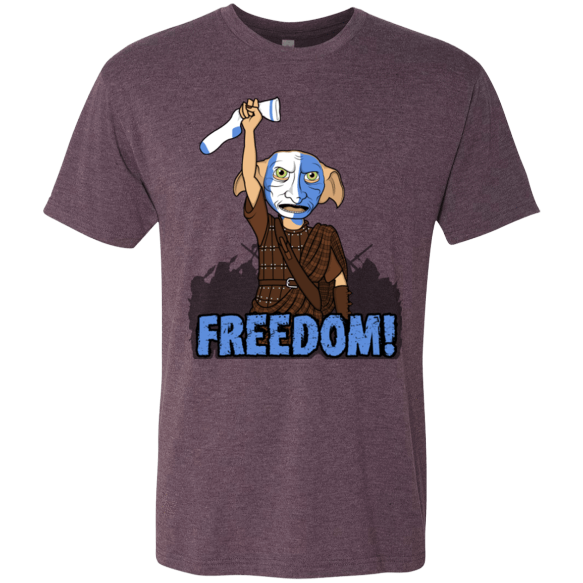 T-Shirts Vintage Purple / Small Freedom Men's Triblend T-Shirt