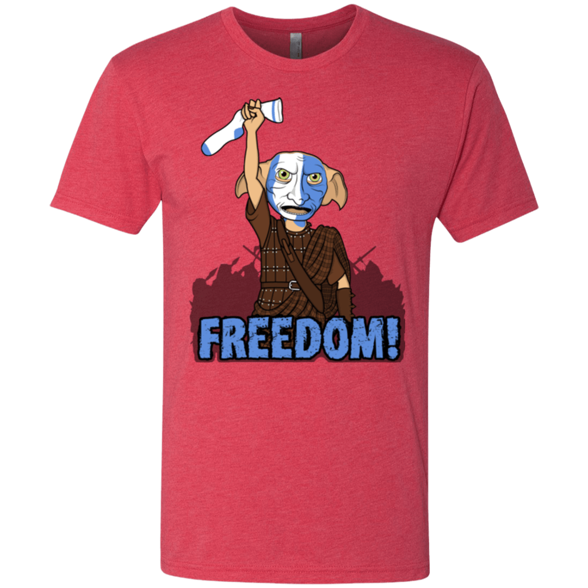 T-Shirts Vintage Red / Small Freedom Men's Triblend T-Shirt