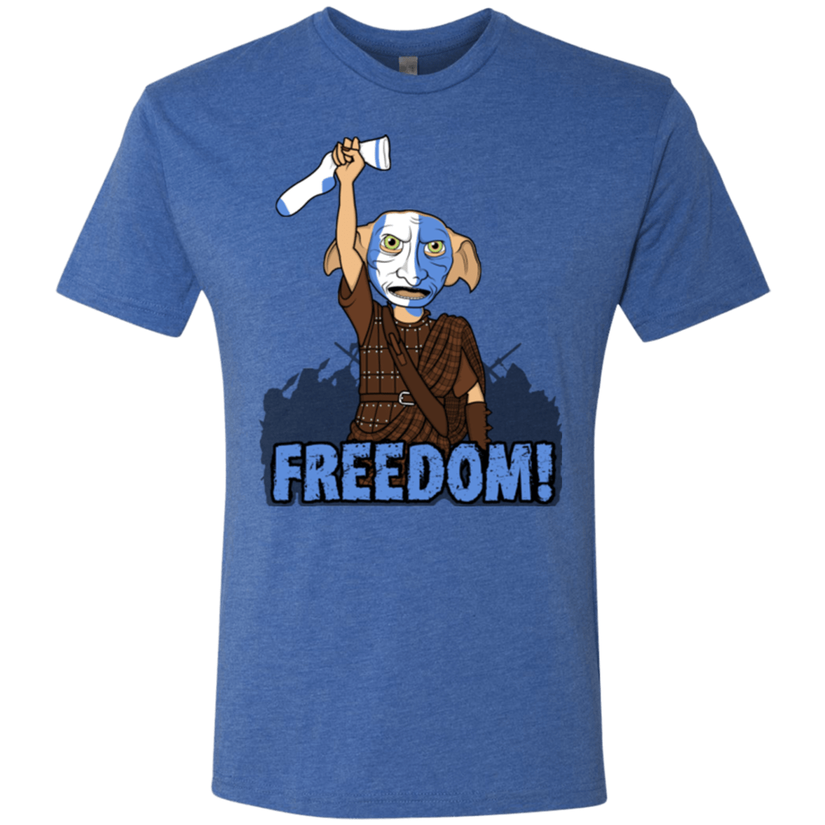 T-Shirts Vintage Royal / Small Freedom Men's Triblend T-Shirt