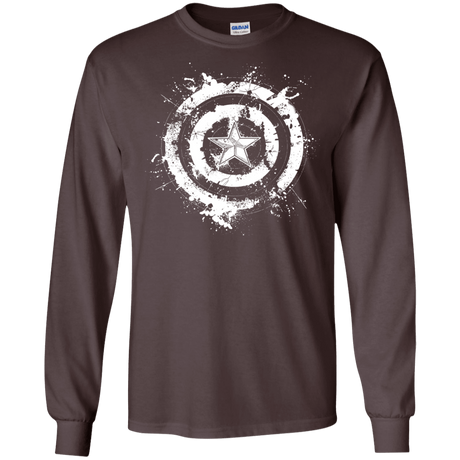 T-Shirts Dark Chocolate / S Freedom Rising Men's Long Sleeve T-Shirt