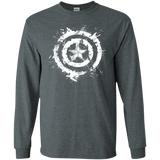 T-Shirts Dark Heather / S Freedom Rising Men's Long Sleeve T-Shirt