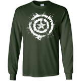 T-Shirts Forest Green / S Freedom Rising Men's Long Sleeve T-Shirt