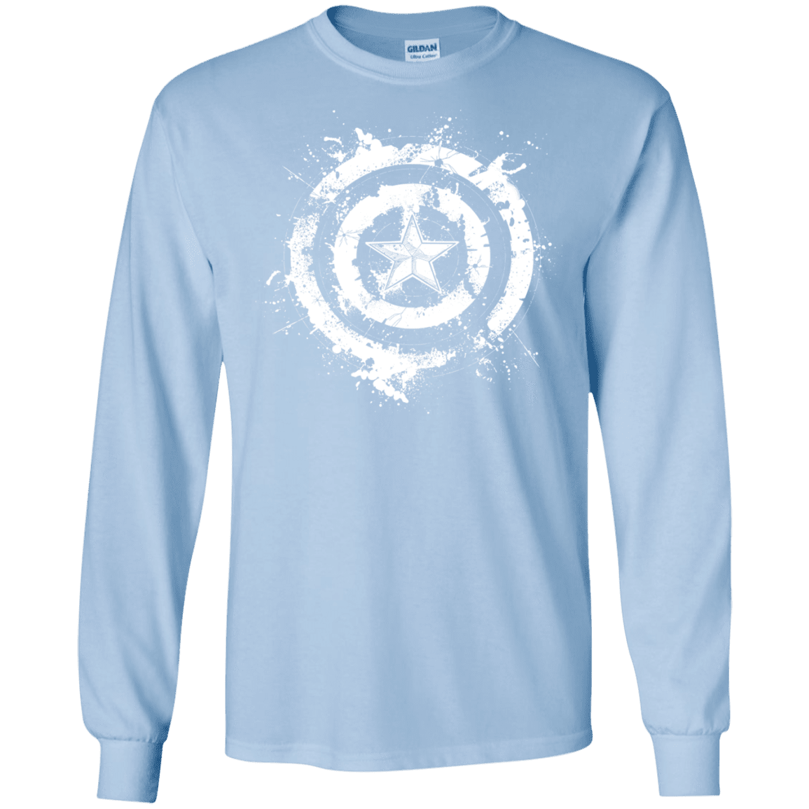 T-Shirts Light Blue / S Freedom Rising Men's Long Sleeve T-Shirt