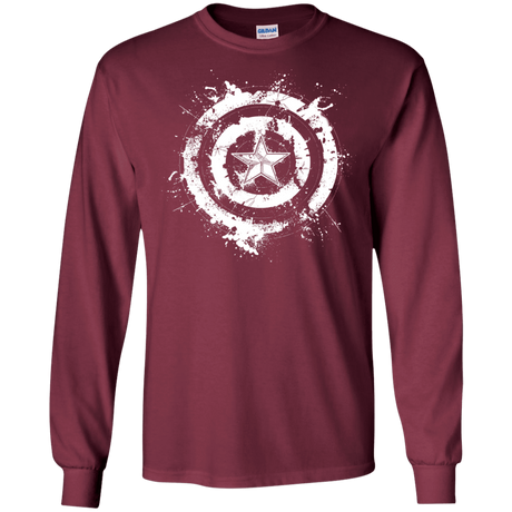 T-Shirts Maroon / S Freedom Rising Men's Long Sleeve T-Shirt