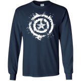 T-Shirts Navy / S Freedom Rising Men's Long Sleeve T-Shirt