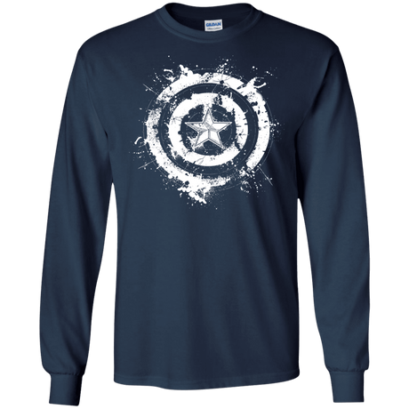 T-Shirts Navy / S Freedom Rising Men's Long Sleeve T-Shirt