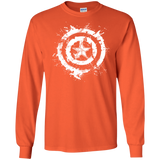 T-Shirts Orange / S Freedom Rising Men's Long Sleeve T-Shirt