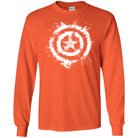 T-Shirts Orange / S Freedom Rising Men's Long Sleeve T-Shirt