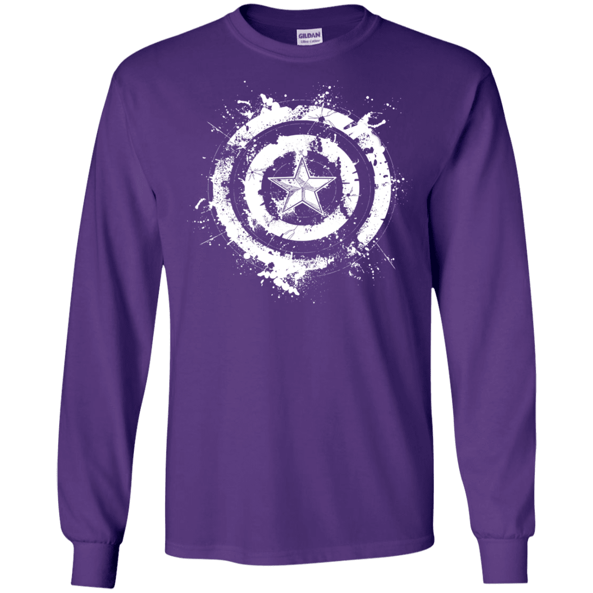 T-Shirts Purple / S Freedom Rising Men's Long Sleeve T-Shirt