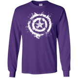 T-Shirts Purple / S Freedom Rising Men's Long Sleeve T-Shirt