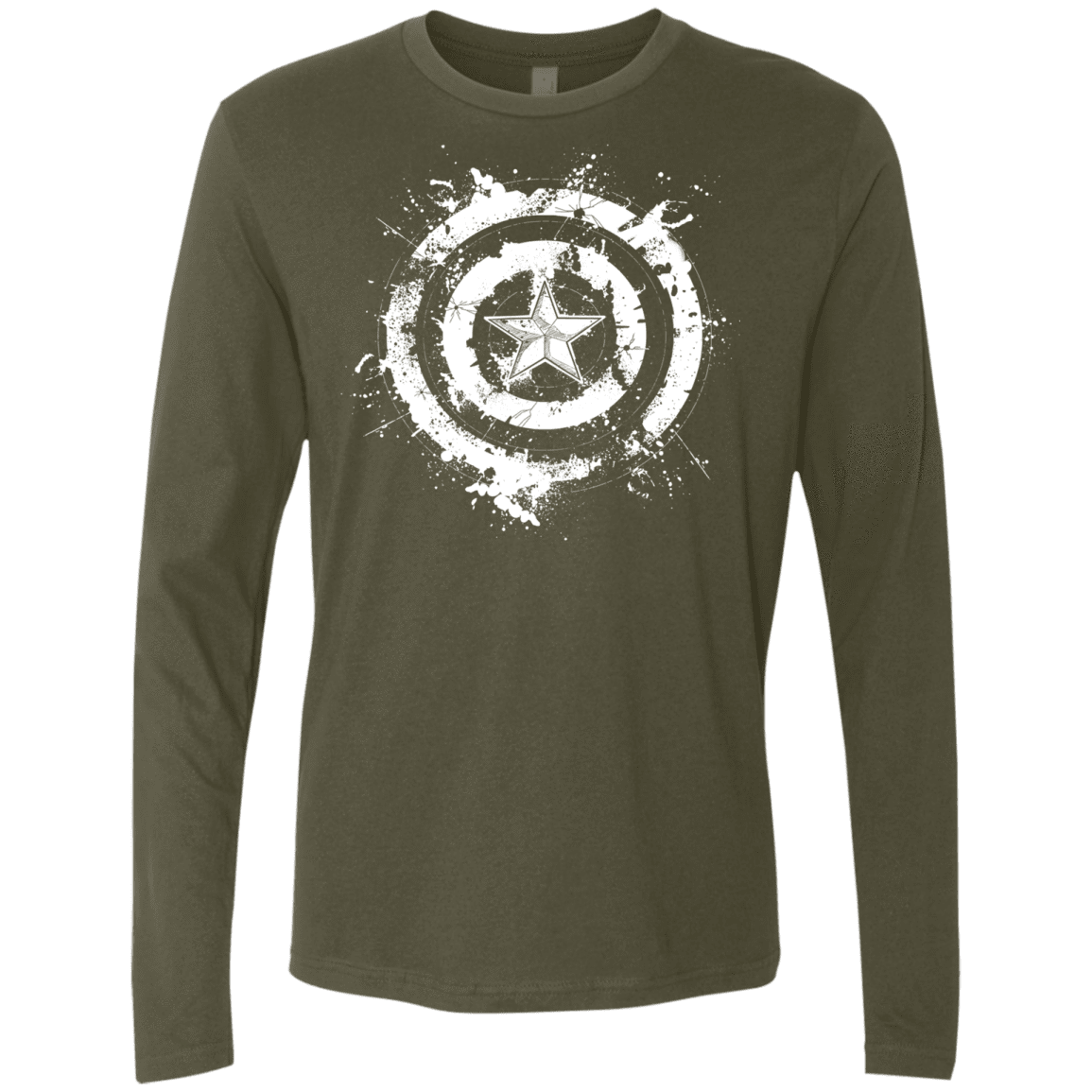 T-Shirts Military Green / S Freedom Rising Men's Premium Long Sleeve