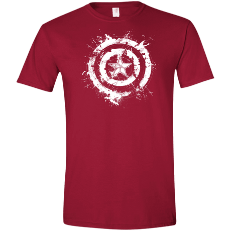 T-Shirts Cardinal Red / S Freedom Rising Men's Semi-Fitted Softstyle