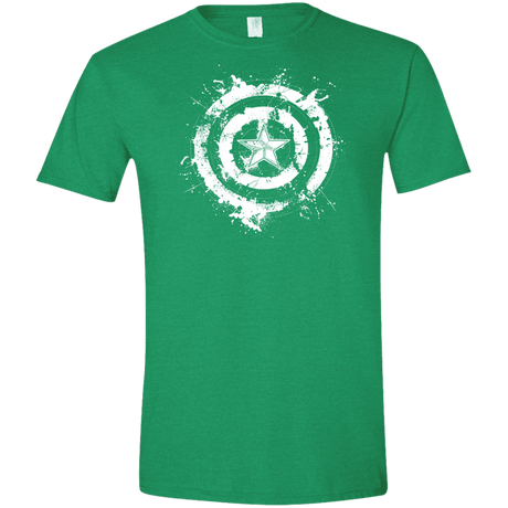 T-Shirts Heather Irish Green / S Freedom Rising Men's Semi-Fitted Softstyle