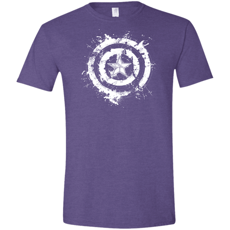 T-Shirts Heather Purple / S Freedom Rising Men's Semi-Fitted Softstyle