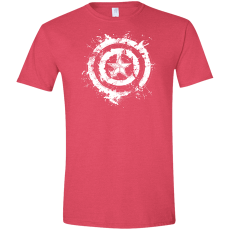 T-Shirts Heather Red / S Freedom Rising Men's Semi-Fitted Softstyle