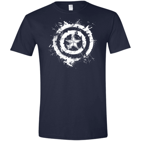 T-Shirts Navy / X-Small Freedom Rising Men's Semi-Fitted Softstyle