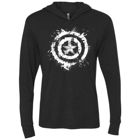 T-Shirts Vintage Black / X-Small Freedom Rising Triblend Long Sleeve Hoodie Tee