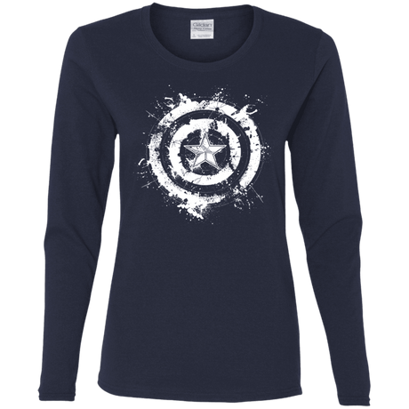 T-Shirts Navy / S Freedom Rising Women's Long Sleeve T-Shirt