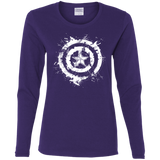 T-Shirts Purple / S Freedom Rising Women's Long Sleeve T-Shirt